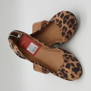 NWT Mossimo Leopard Print Flats size 7